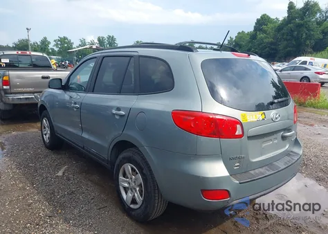 2009 Hyundai Santa Fe Gls из США, поврежденный, VIN 5NMSG13D59H302812